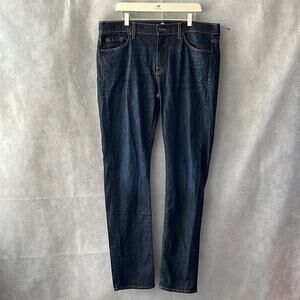 7 For All Mankind Slimmy Dark Wash Jeans Size 38